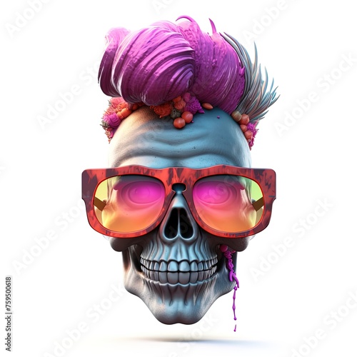 fashion skull head
