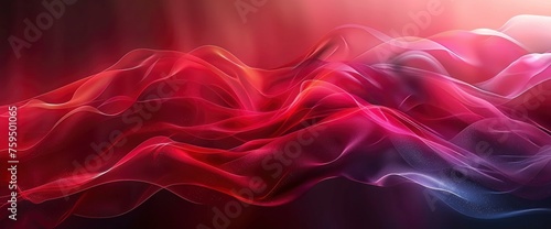 abstract red gradient fluid wave background , Background HD For Designer