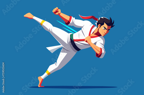 capoeira sport background is