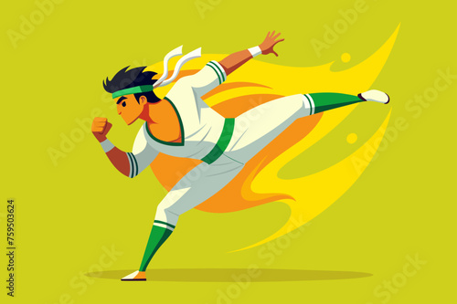 capoeira sport background is