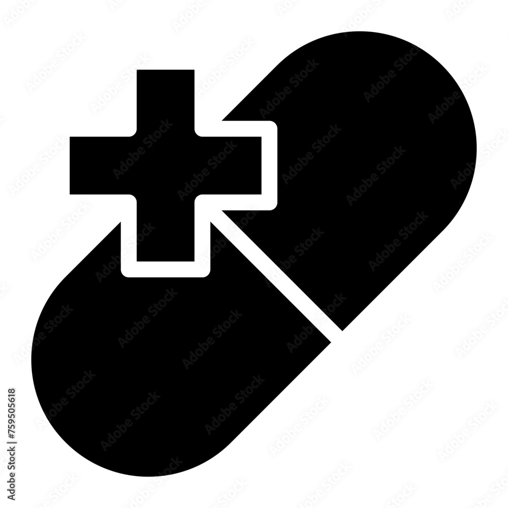 Obraz premium Pills icon