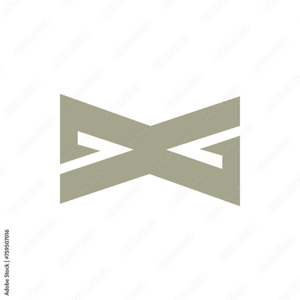 Fototapeta premium Monogram X. Design vector X logo. Monogram initial letter mark X logo design. Monogram design vector logo. Monogram initial letter mark X logo design. Simple X monogram. Monogram X design logo