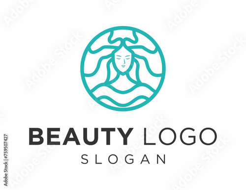 Logo design about Beauty on a white background. made using the CorelDraw application.