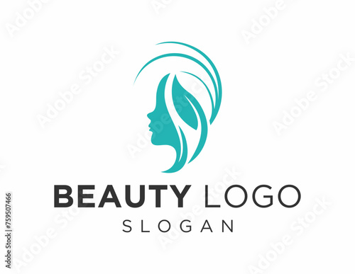 Logo design about Beauty on a white background. made using the CorelDraw application.