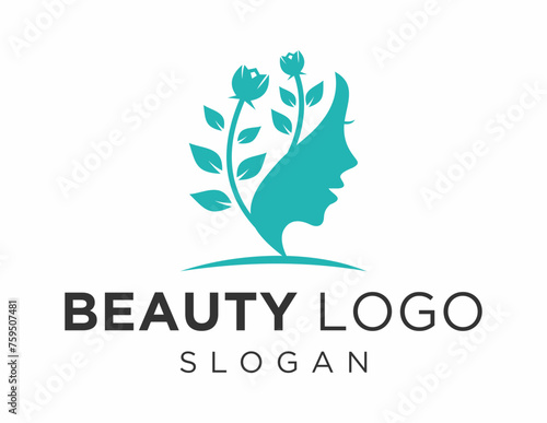 Logo design about Beauty on a white background. made using the CorelDraw application.