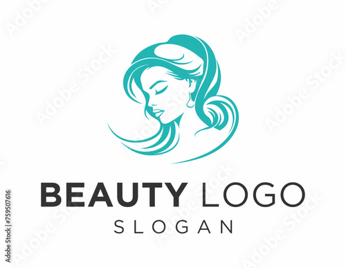 Logo design about Beauty on a white background. made using the CorelDraw application. photo