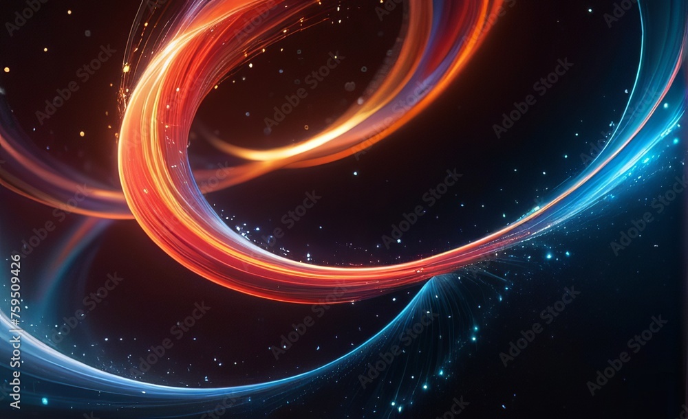 Obraz premium abstract fractal background