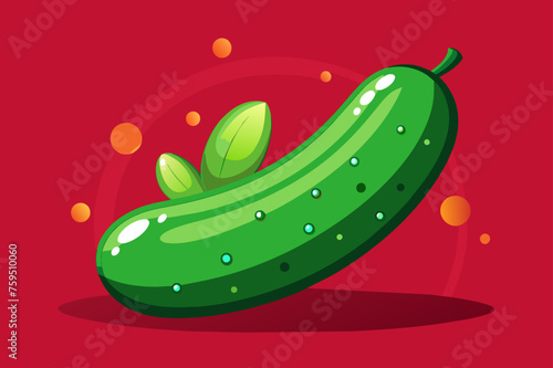 cucumber vegetable background