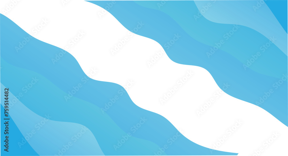  Abstract background with dynamic effect. Simple minimal blue wave . Motion vector Illustration. Trendy gradients.