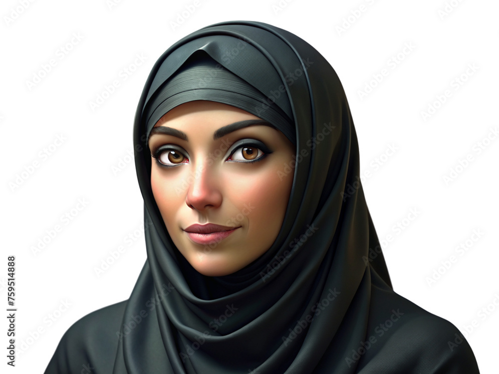 Beautiful woman wearing hijab Beautiful woman wearing hijab