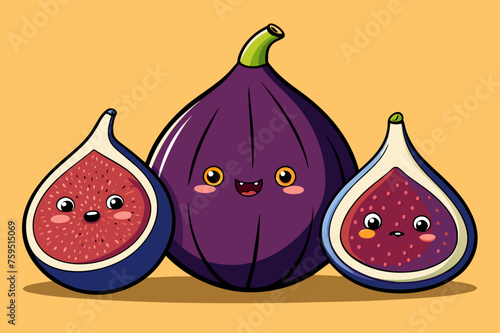fig fruits background is
