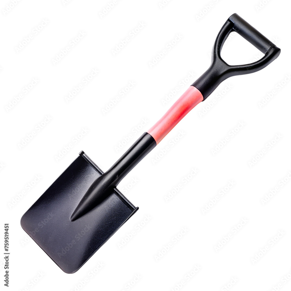 Shovel on a transparent background. Shovel on a transparent background.