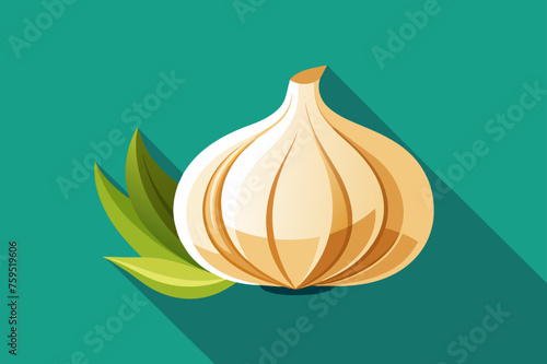 Fresh garlic cloves arranged on a rustic wooden surface, creating a savory and earthy composition
