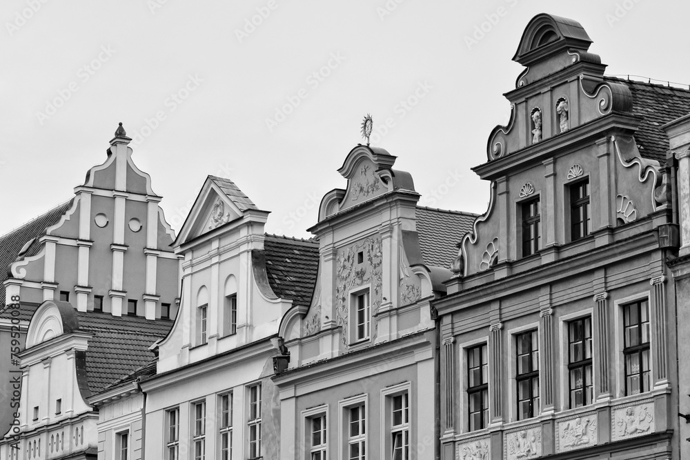 Old market square in Poznan, Poland