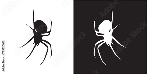 Illustration vector graphics of spider icon