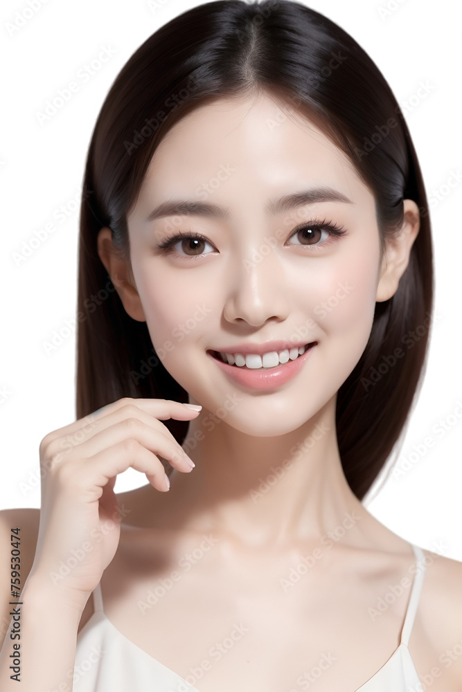 beautiful asian woman on transparent background beautiful asian woman on transparent background