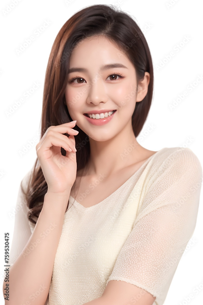 beautiful asian woman on transparent background beautiful asian woman on transparent background