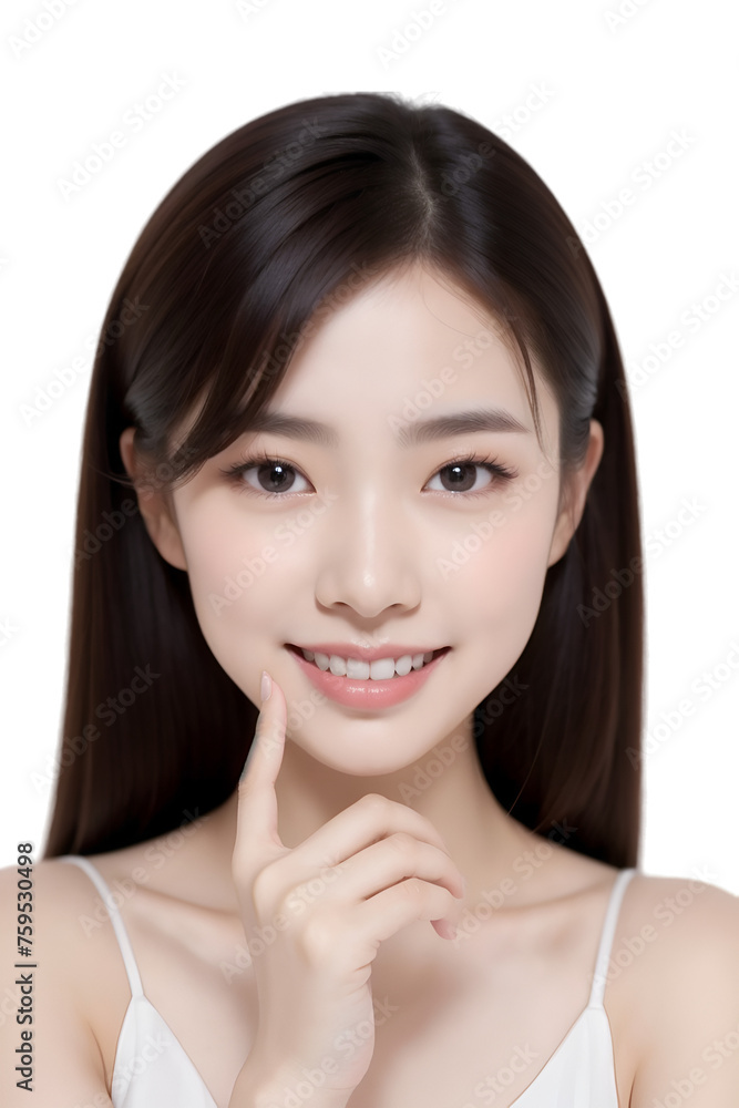 beautiful asian woman on transparent background beautiful asian woman on transparent background