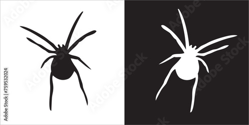 Illustration vector graphics of spider icon
