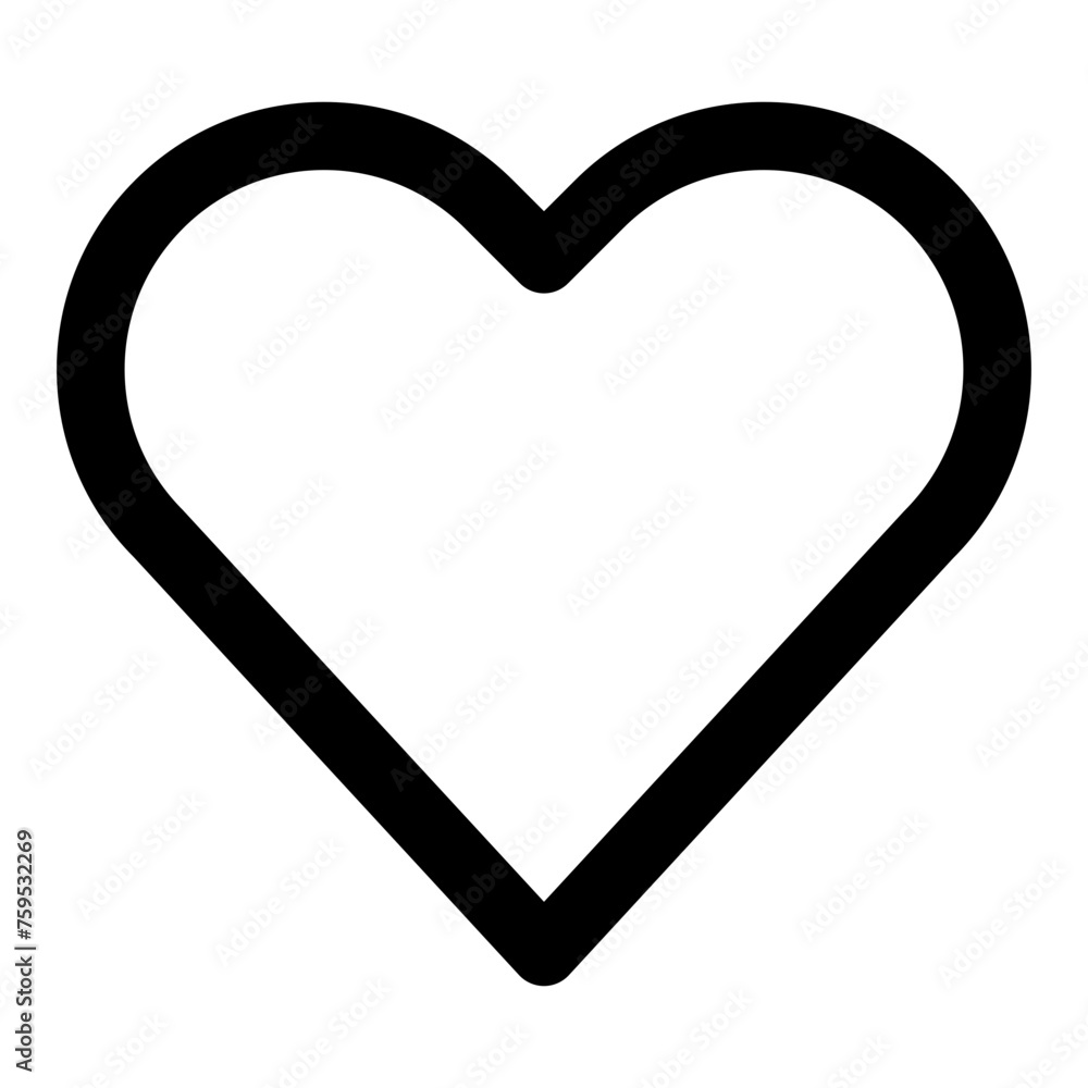 Love icon in outline style. Simple heart vector illustration — pixel-perfect icon. Love icon in outline style. Simple heart vector illustration — pixel-perfect icon.