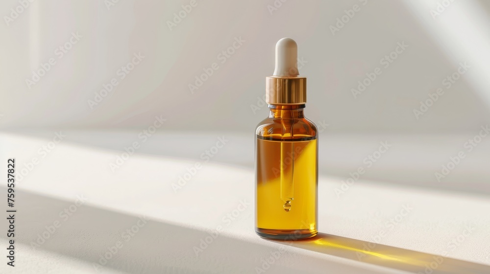 Nature's Liquid Beauty Organic Oil Serum in Glass Bottle. Nature's Liquid Beauty Organic Oil Serum in Glass Bottle.