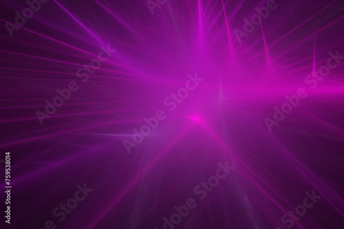 effektvolle futuristische violette 3D-Linien, leuchtendes Design, Fraktal, Muster, Geraden, Verbindungen, Internet, System © Digital GFX