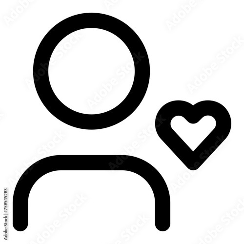 User Heart Icon