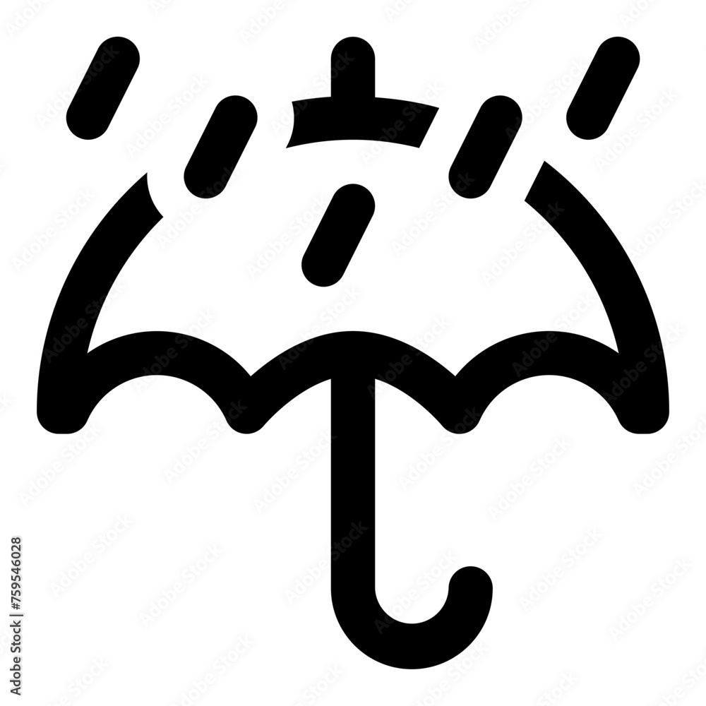 Umbrella Rain Icon Umbrella Rain Icon