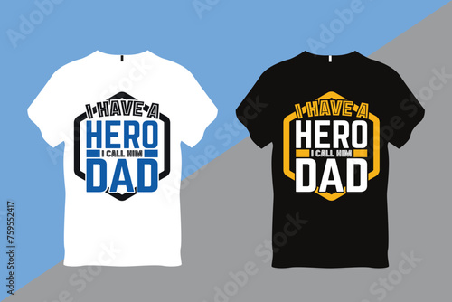 Dad, Father day T-shirt Design
