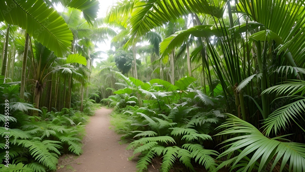 Abstrakter Hintergrund für Design - Dschungel und Tropen 6.