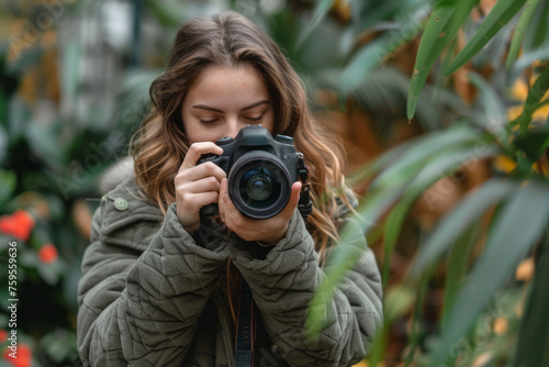 Professional Photography of a Personal Assistant Managing Social Media Accounts And Online Presence, Generative AI