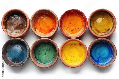 colorful patterned ceramic mug professional photography
