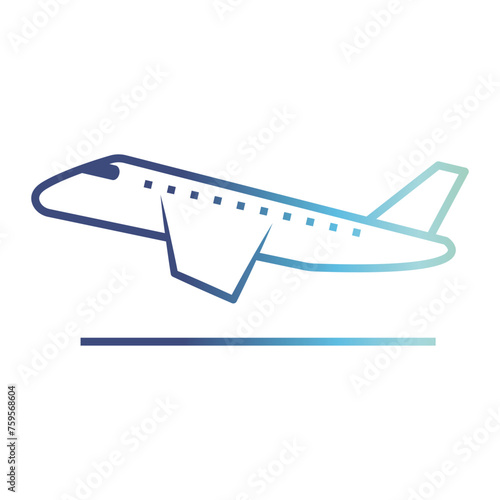 transportation line icon