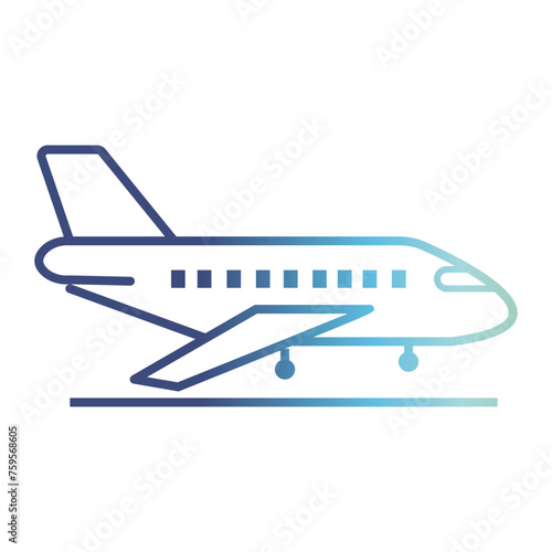 transportation line icon