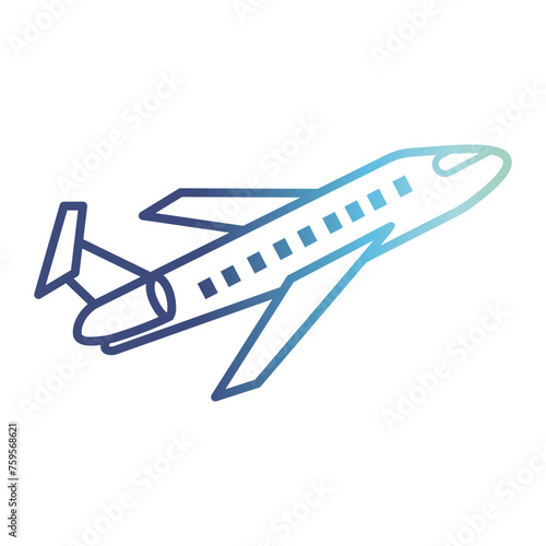 transportation line icon