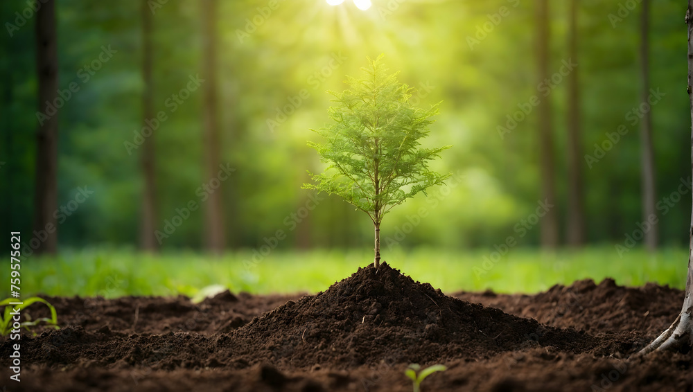 Contribution For Tree corporate tree planting initiatives concept as contribution Stock ...