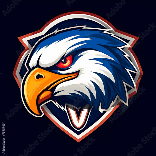Wallpaper Mural Eagle head mascot logo Torontodigital.ca