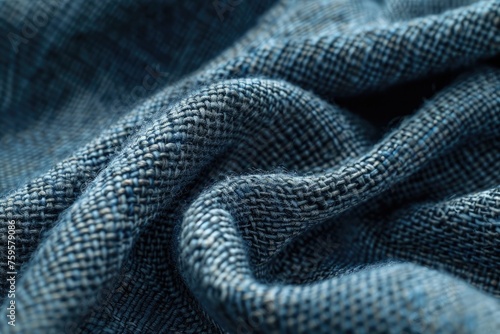 A detailed close-up of a luxurious fabric texture highlighting its weave and quality