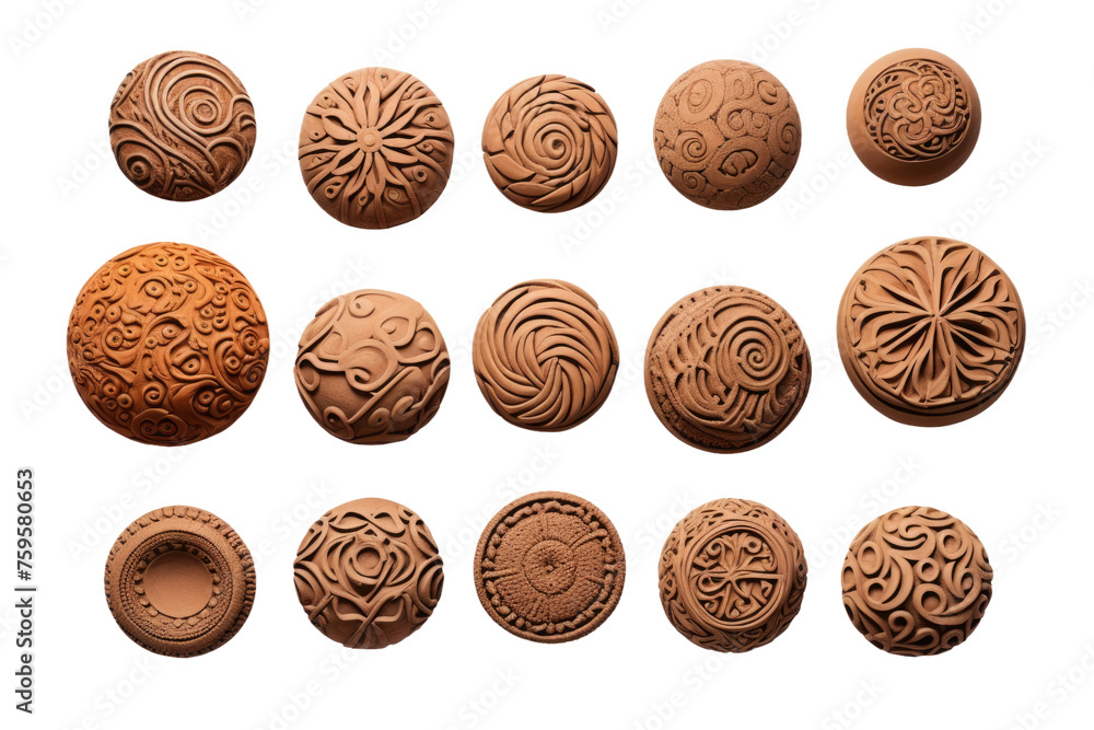Assorted Shapes and Sizes of Buttons. on a White or Clear Surface PNG Transparent Background. Assorted Shapes and Sizes of Buttons. on a White or Clear Surface PNG Transparent Background.