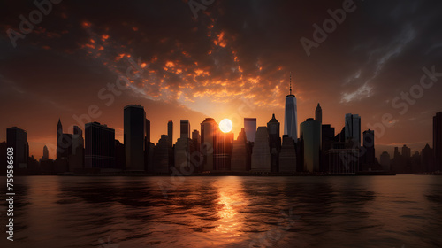new york city skyline apoclipse