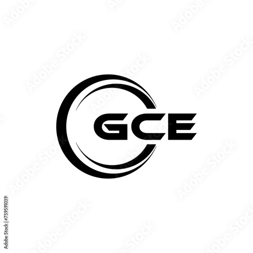 GCE Logo Design, Inspiration for a Unique Identity. Modern Elegance and Creative Design. Watermark Your Success with the Striking this Logo.