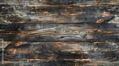 Dark wood texture background surface with old natural pattern