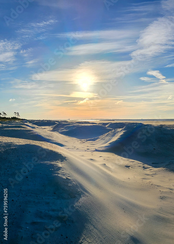Sand Dunes at Sunrise © Sandra J Photography