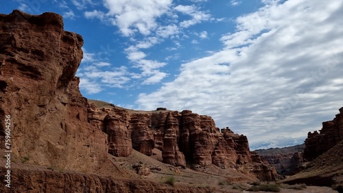 beautiful landscape in the mountains 