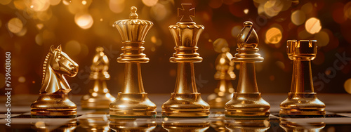 Regal Chessmen: A Gleaming Array of Strategy