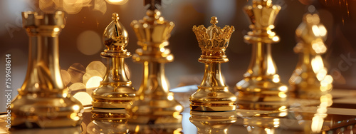 Regal Chessmen: A Gleaming Array of Strategy