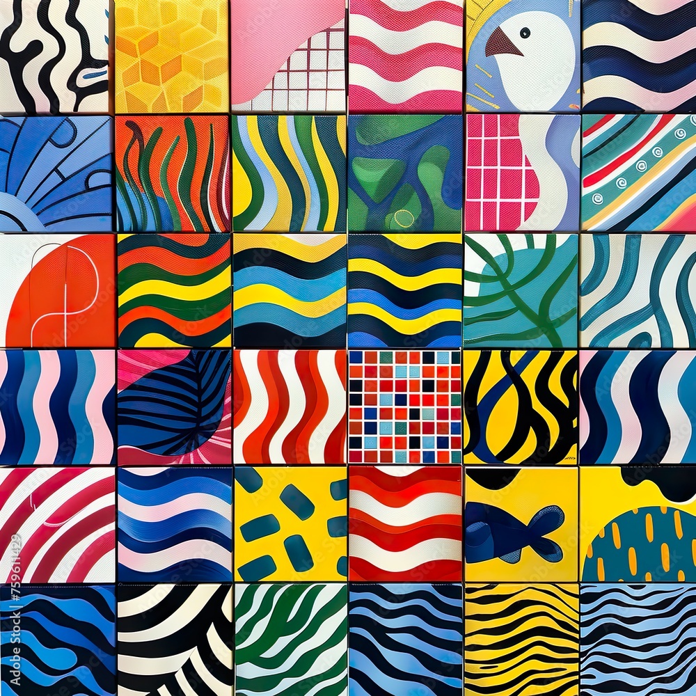 Obraz premium seamless pattern with zebra stripes