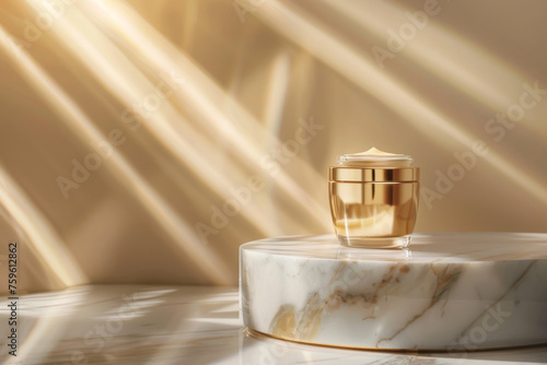 Open luxurious golden beaut...