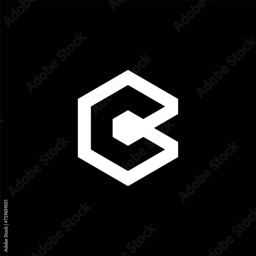 Letter C minimalist logo icon design