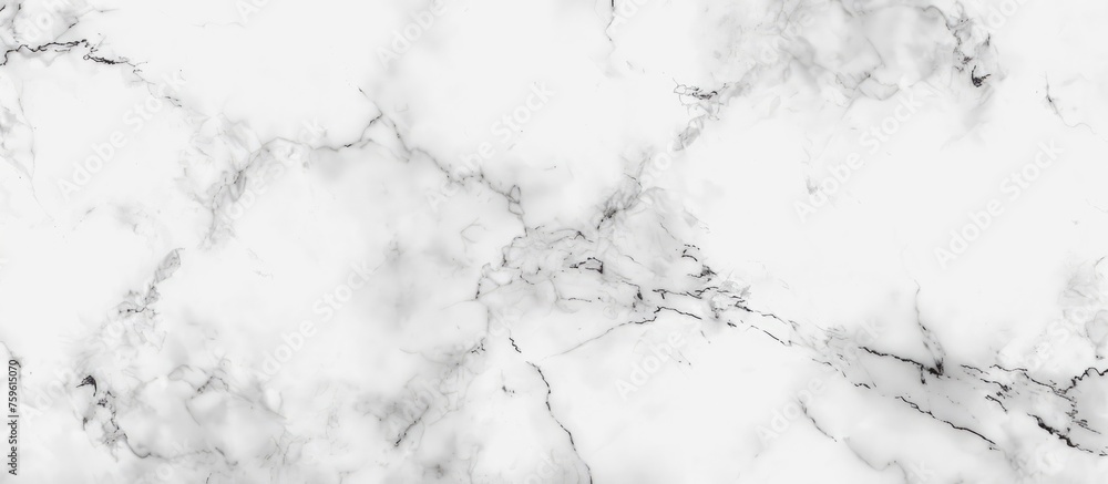 Fototapeta premium White marble texture pattern for background design.
